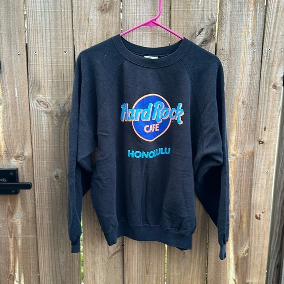 Tops - Vintage Hard Rock Cafe Honolulu crewneck Size XL